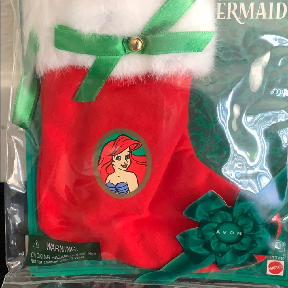 Vintage Disney’s Princess Ariel Holiday Stocking - Picture 3 of 12